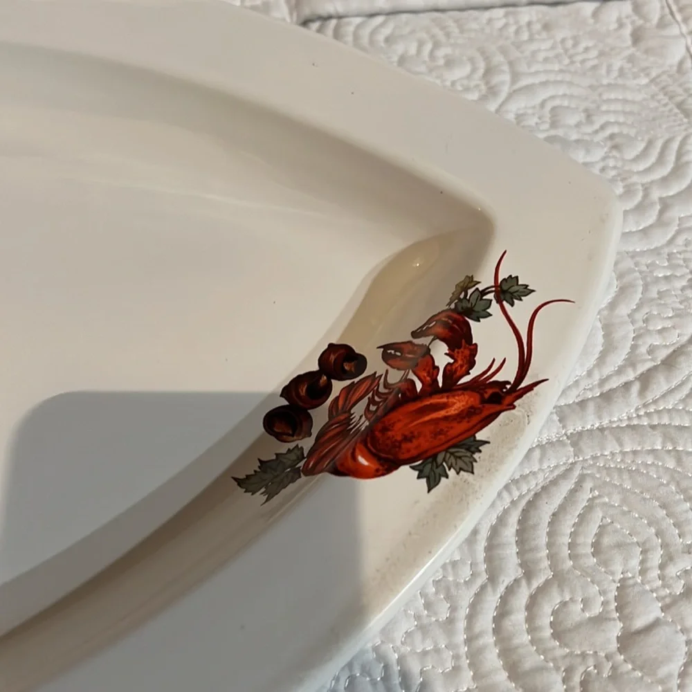 Set of 2‎ Ceriart lobster seafood platters